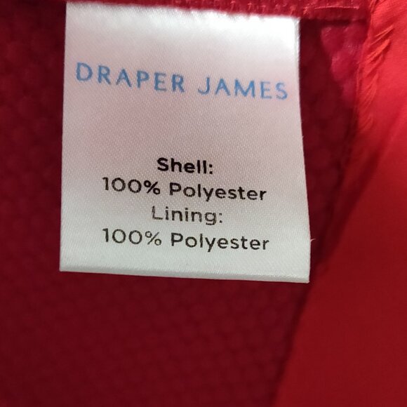 Draper James Jacquard Fit & Flare Dress In Lipstick Red NEW WITH TAGS SI… - Picture 3 of 7